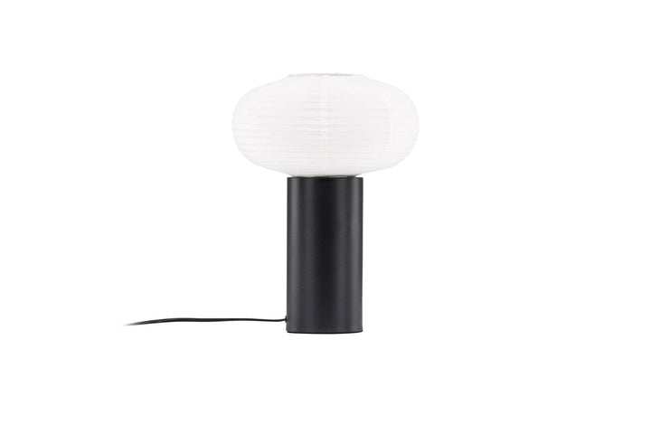 Venture Home Hovfjället 25cm Table Lamp - Black /  Rice Paper
