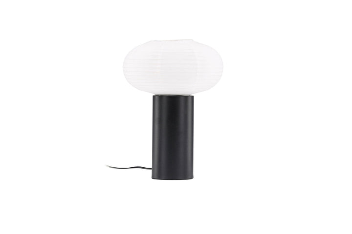 Venture Home Hovfjället 25cm Table Lamp - Black /  Rice Paper