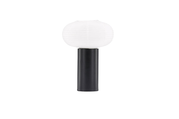 Venture Home Hovfjället 25cm Table Lamp - Black /  Rice Paper