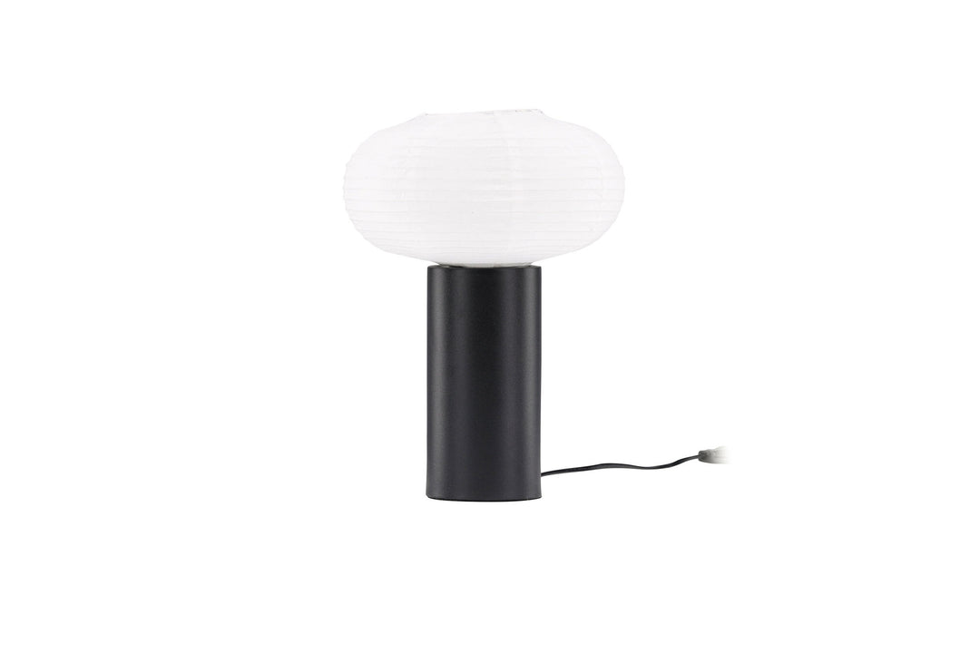 Venture Home Hovfjället 25cm Table Lamp - Black /  Rice Paper