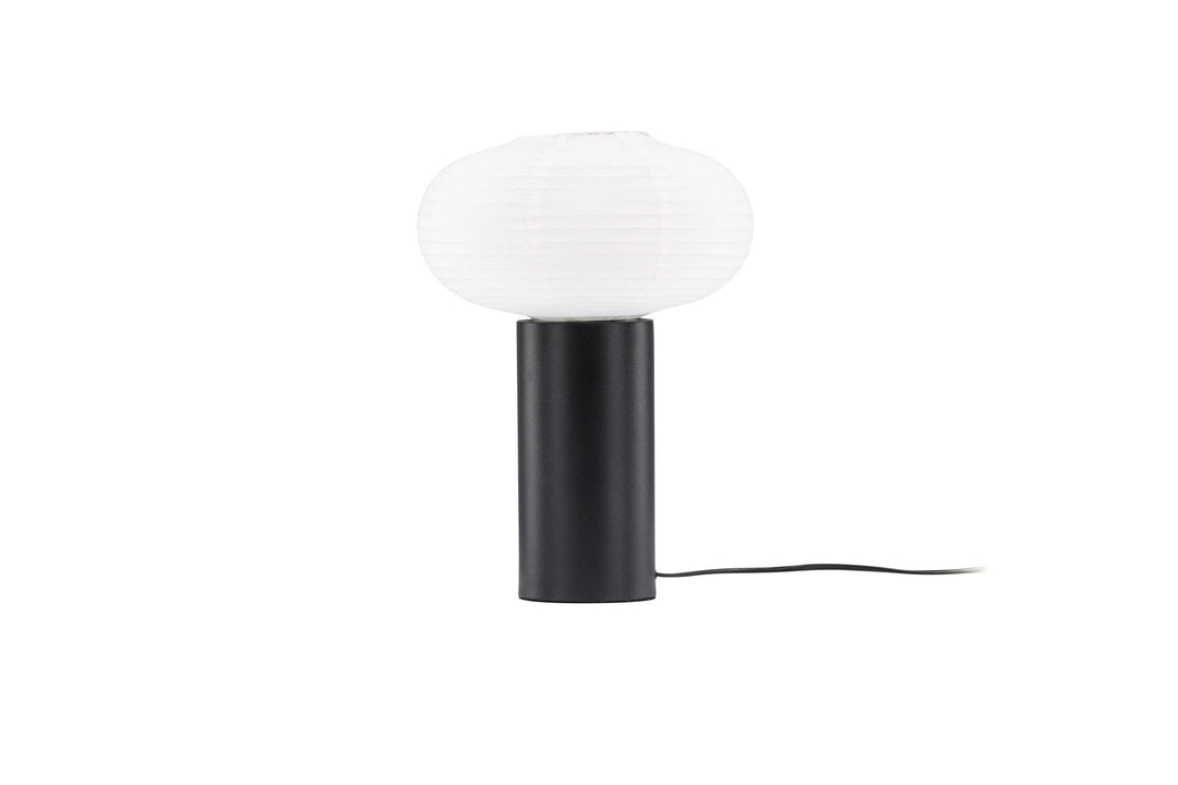 Venture Home Hovfjället 25cm Table Lamp - Black /  Rice Paper