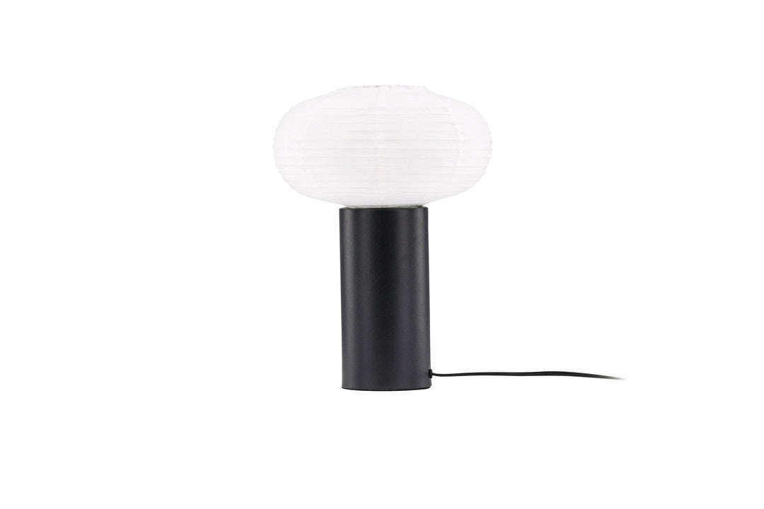 Venture Home Hovfjället 25cm Table Lamp - Black /  Rice Paper