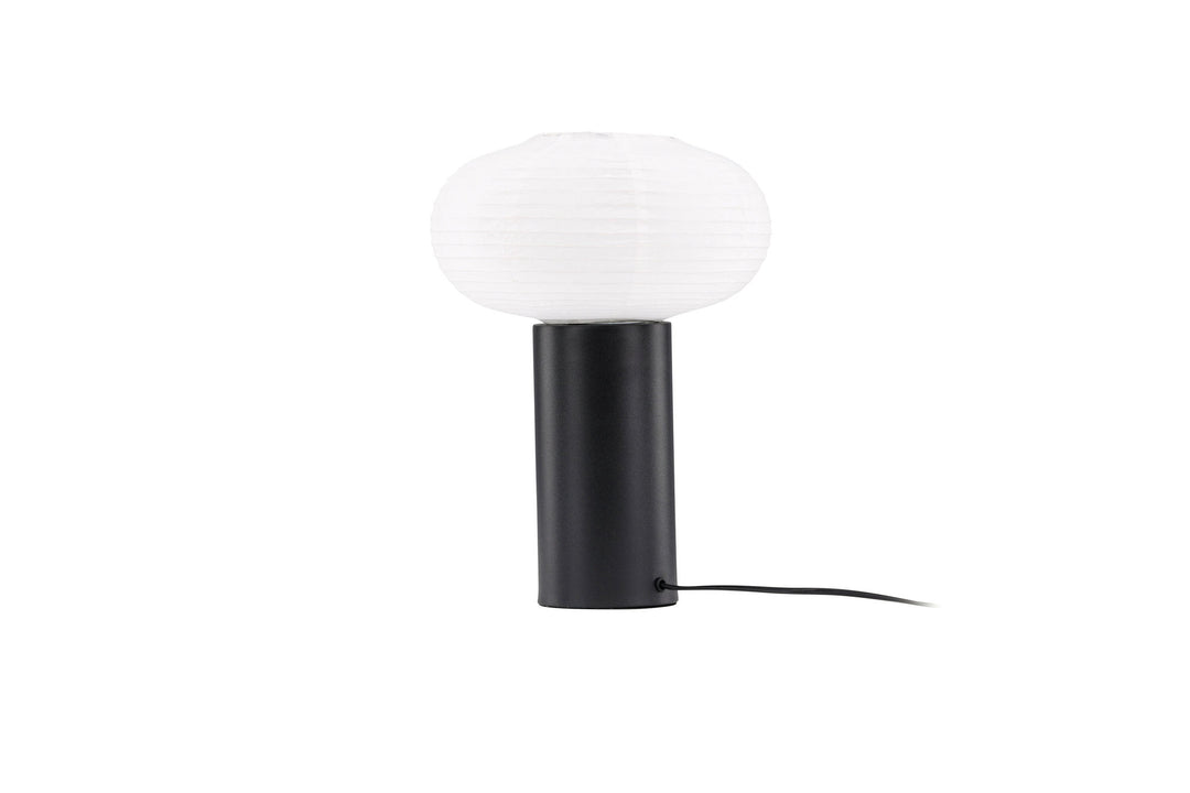 Venture Home Hovfjället 25cm Table Lamp - Black /  Rice Paper