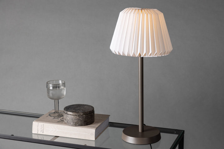 Venture Home Tandådalen 25cm Table Lamp - Mocca /  White