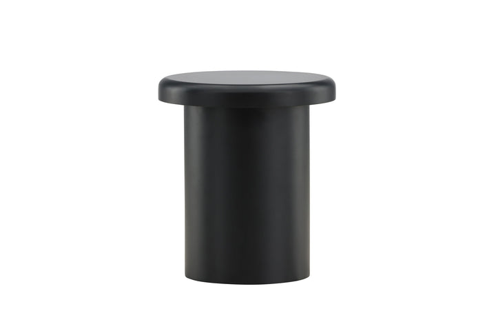 Venture Home Namsos Side table φ40 - Black  / Black MDF PU lacquer painting