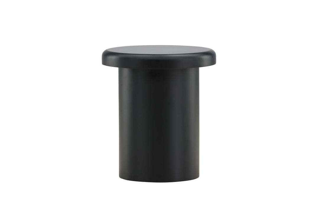Venture Home Namsos Side table φ40 - Black  / Black MDF PU lacquer painting