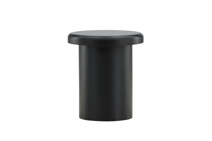 Venture Home Namsos Side table φ40 - Black  / Black MDF PU lacquer painting