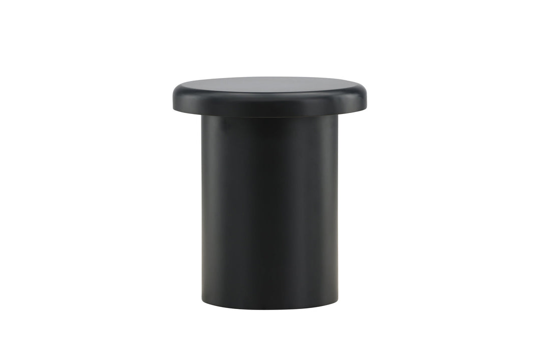 Venture Home Namsos Side table φ40 - Black  / Black MDF PU lacquer painting