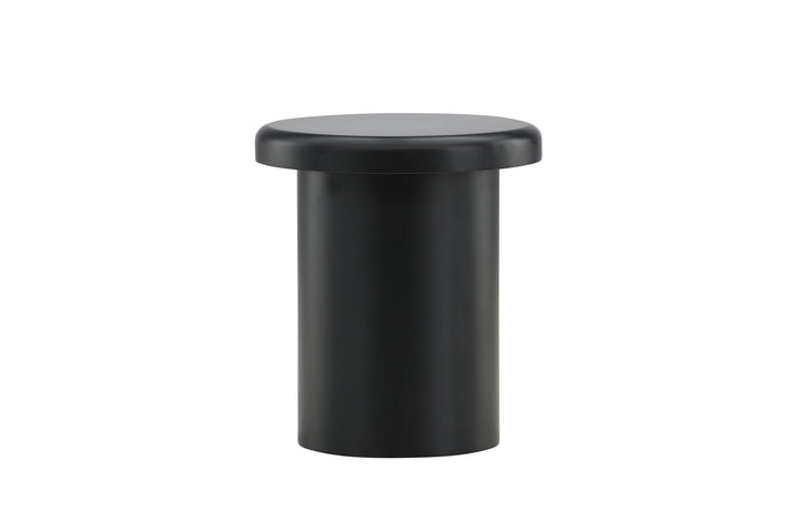 Venture Home Namsos Side table φ40 - Black  / Black MDF PU lacquer painting