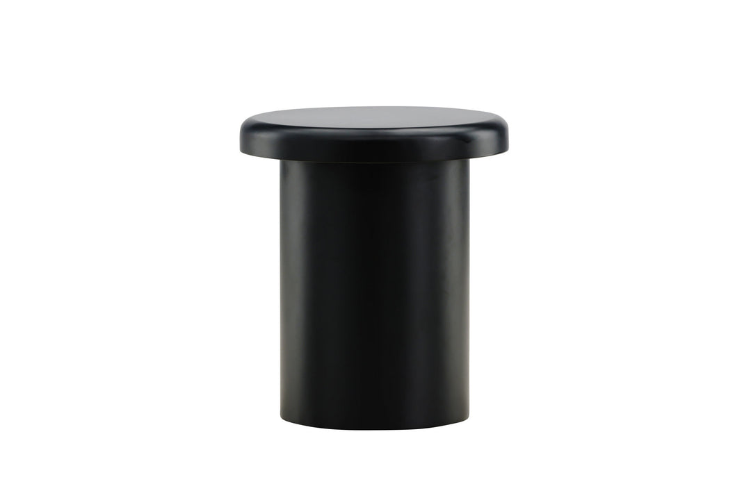 Venture Home Namsos Side table φ40 - Black  / Black MDF PU lacquer painting