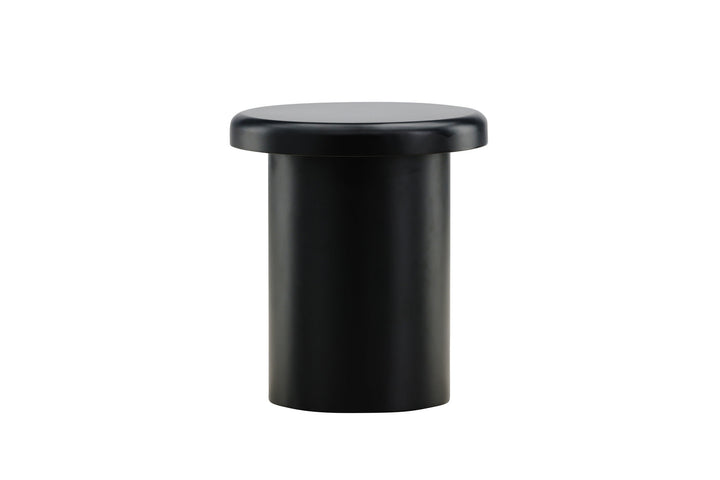 Venture Home Namsos Side table φ40 - Black  / Black MDF PU lacquer painting