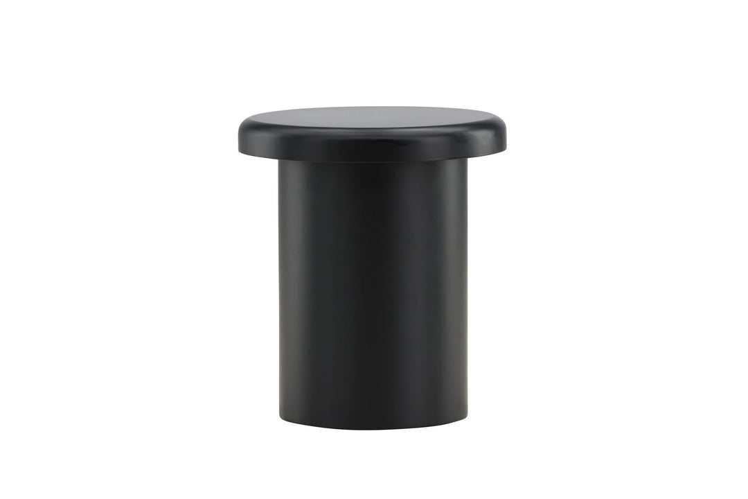 Venture Home Namsos Side table φ40 - Black  / Black MDF PU lacquer painting