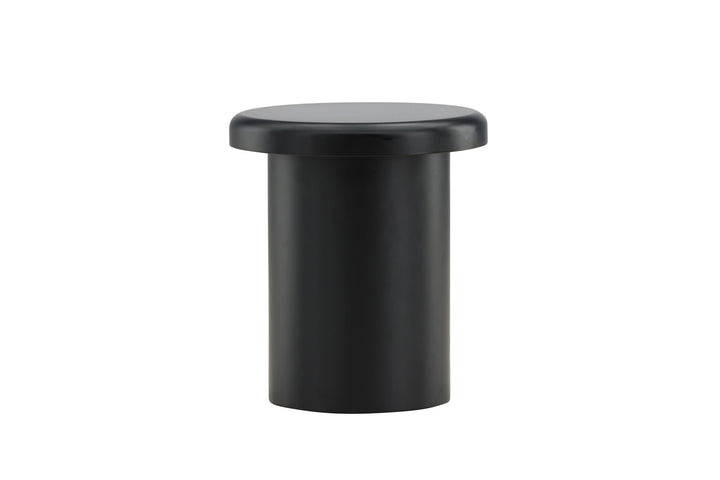 Venture Home Namsos Side table φ40 - Black  / Black MDF PU lacquer painting
