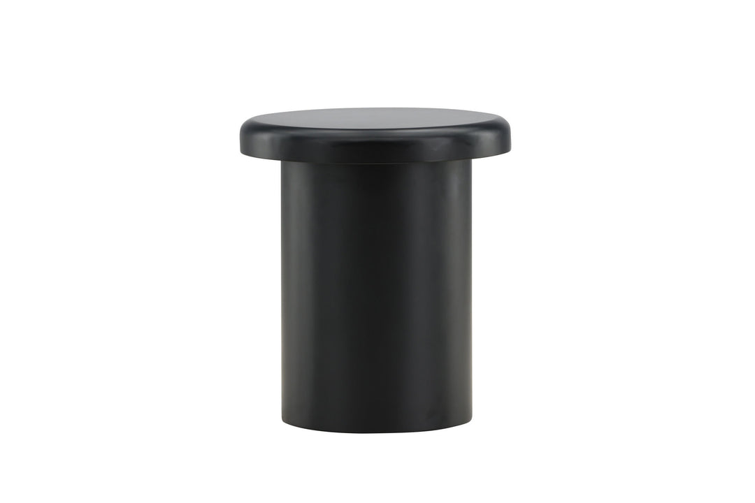 Venture Home Namsos Side table φ40 - Black  / Black MDF PU lacquer painting