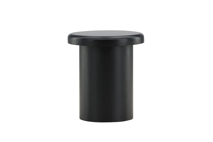 Venture Home Namsos Side table φ40 - Black  / Black MDF PU lacquer painting