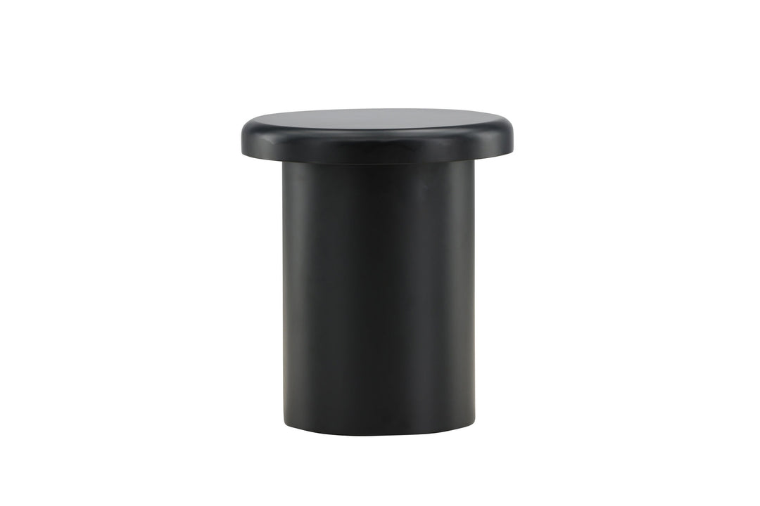 Venture Home Namsos Side table φ40 - Black  / Black MDF PU lacquer painting