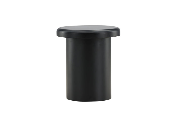Venture Home Namsos Side table φ40 - Black  / Black MDF PU lacquer painting