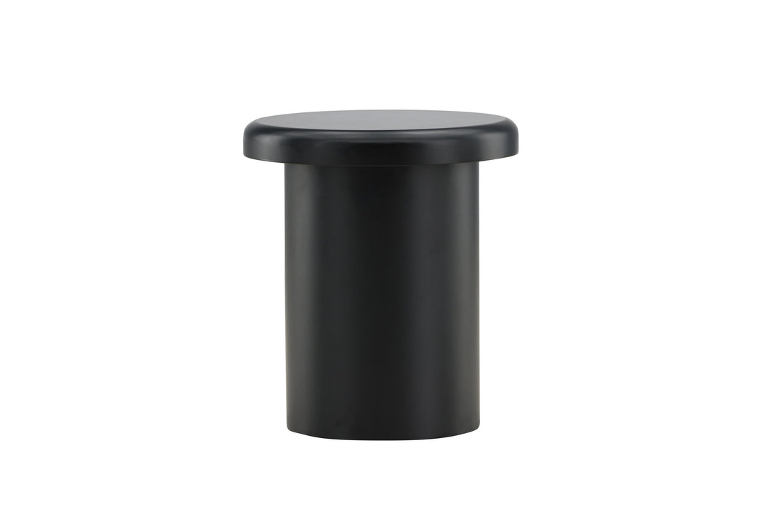 Venture Home Namsos Side table φ40 - Black  / Black MDF PU lacquer painting