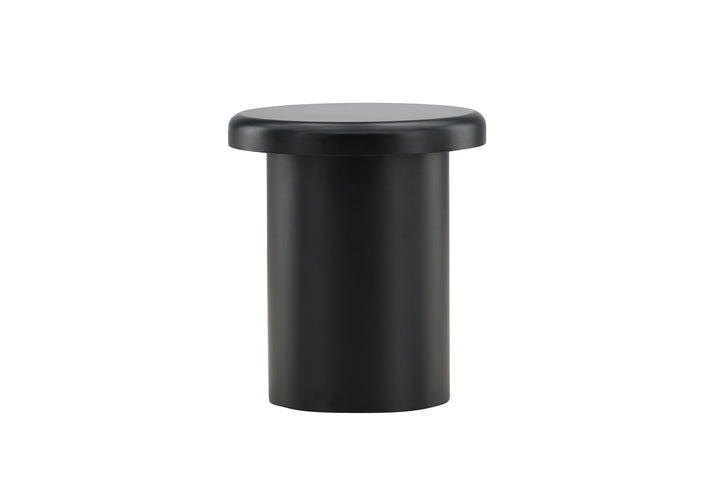 Venture Home Namsos Side table φ40 - Black  / Black MDF PU lacquer painting