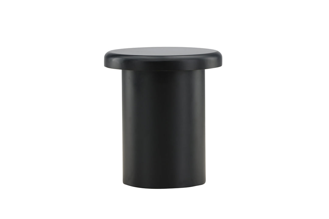 Venture Home Namsos Side table φ40 - Black  / Black MDF PU lacquer painting