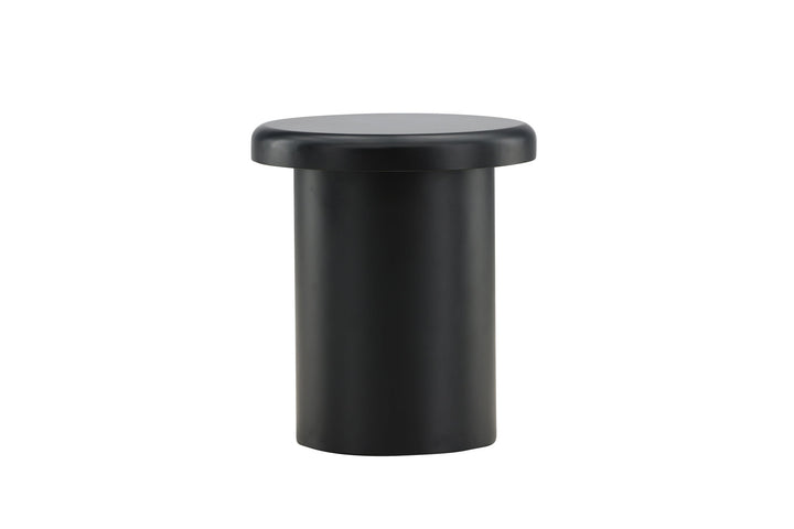 Venture Home Namsos Side table φ40 - Black  / Black MDF PU lacquer painting