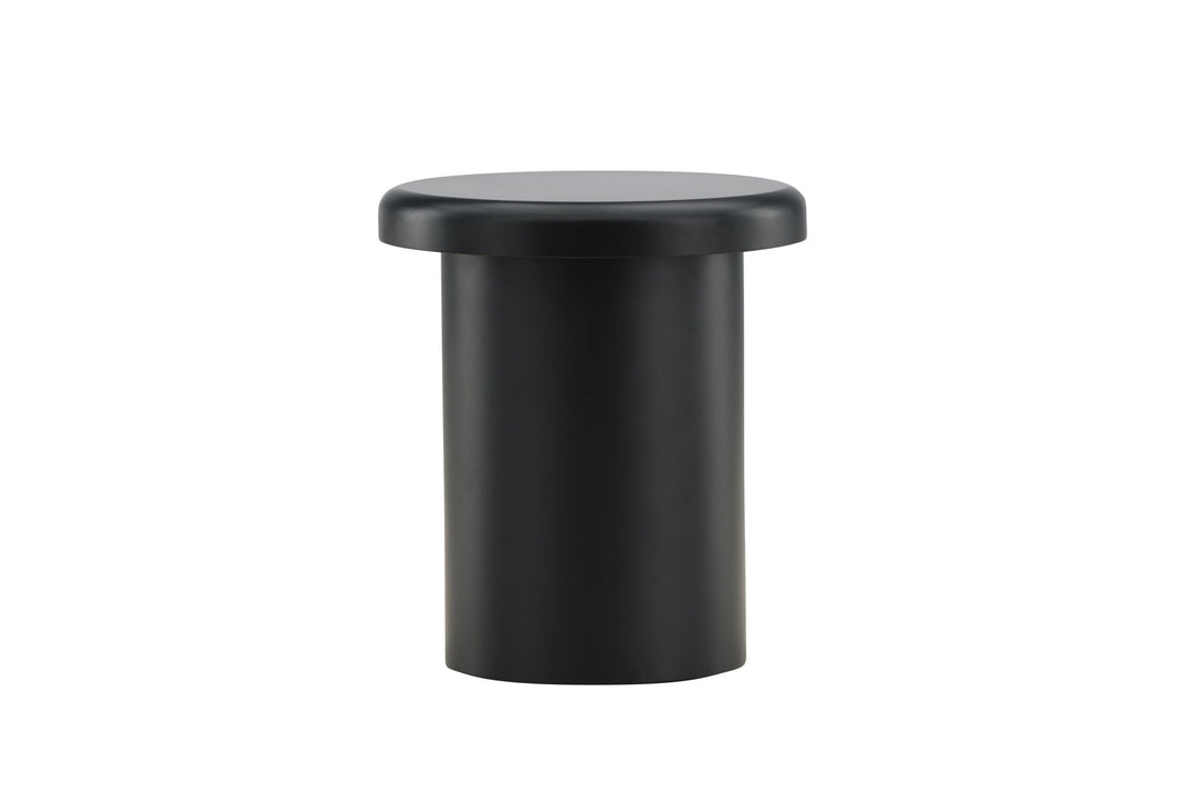 Venture Home Namsos Side table φ40 - Black  / Black MDF PU lacquer painting