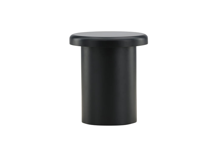 Venture Home Namsos Side table φ40 - Black  / Black MDF PU lacquer painting