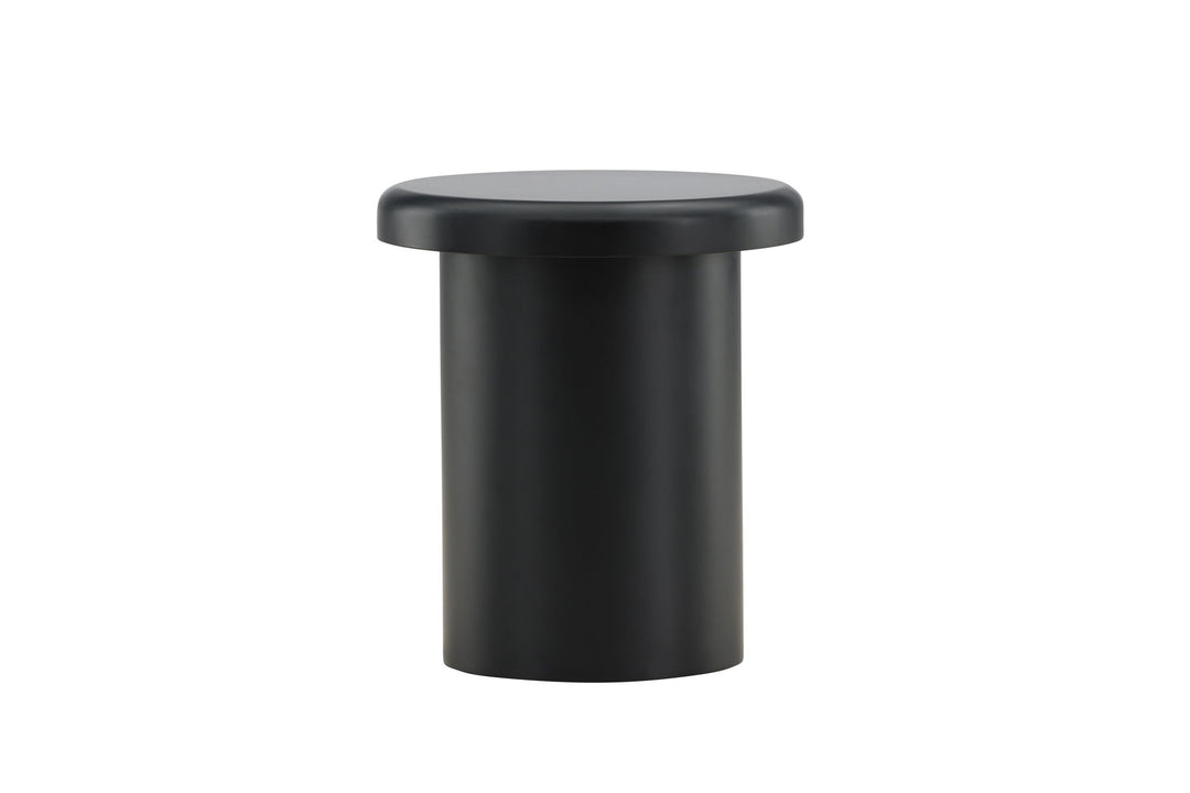 Venture Home Namsos Side table φ40 - Black  / Black MDF PU lacquer painting