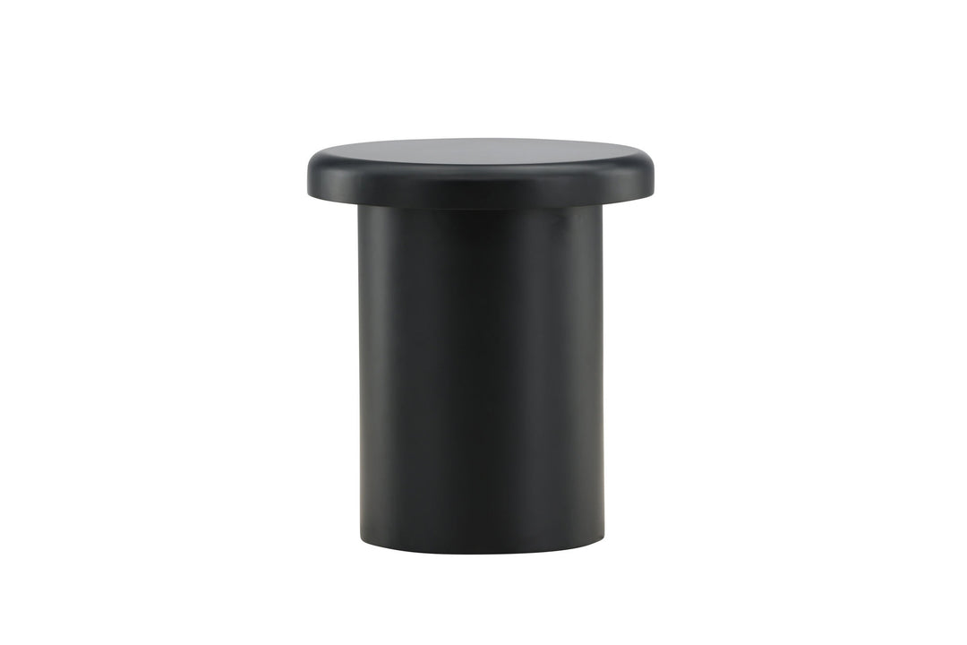 Venture Home Namsos Side table φ40 - Black  / Black MDF PU lacquer painting