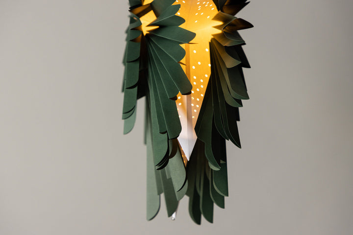 Venture Home Sälen 80cm Pendant Lamp - Green /  Green