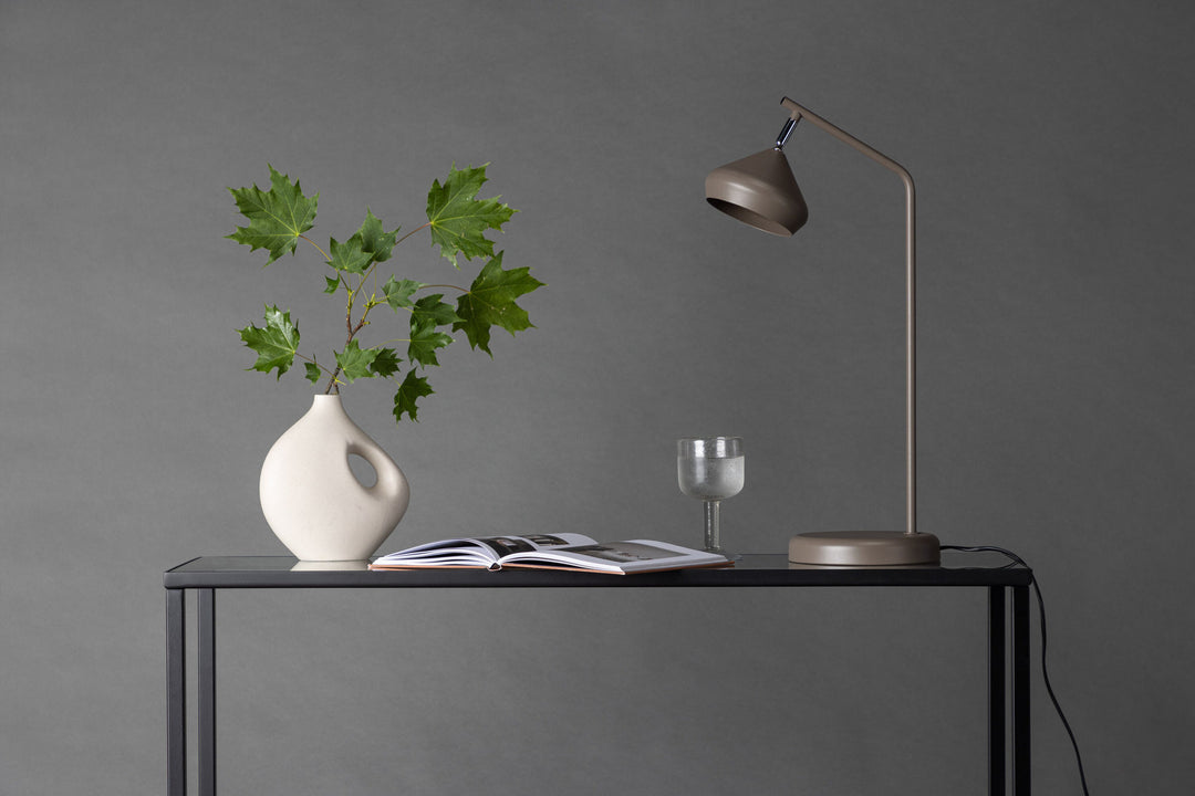 Venture Home Isaberg 30cm Table Lamp - Mocca /  Mocca