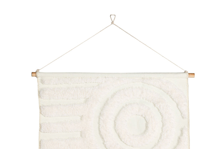 Venture Home Nikita  Poly-cotton Canvas - 70*100-  -Rectangular-White