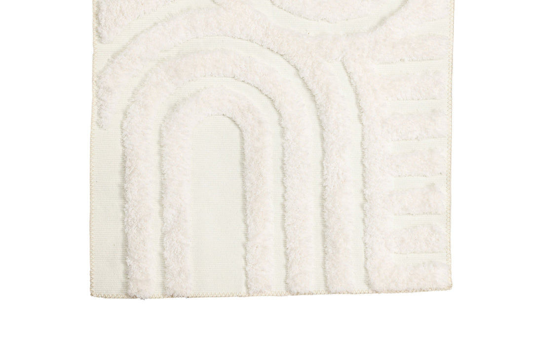 Venture Home Nikita  Poly-cotton Canvas - 70*100-  -Rectangular-White