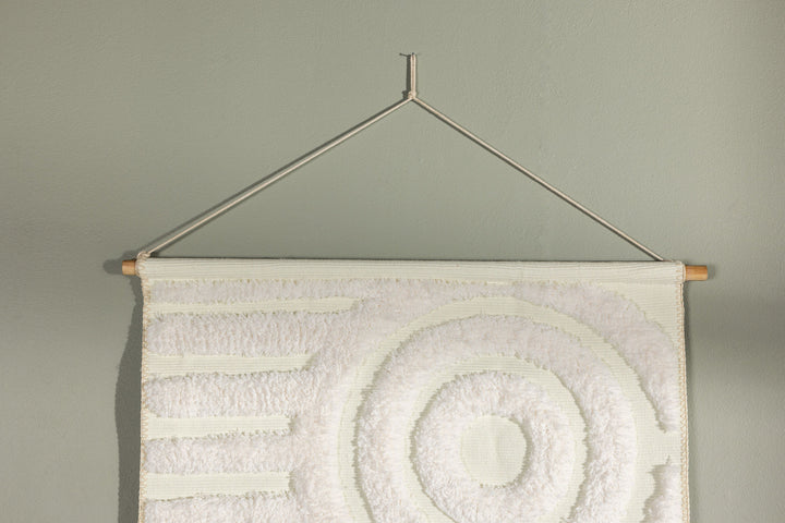Venture Home Nikita  Poly-cotton Canvas - 70*100-  -Rectangular-White