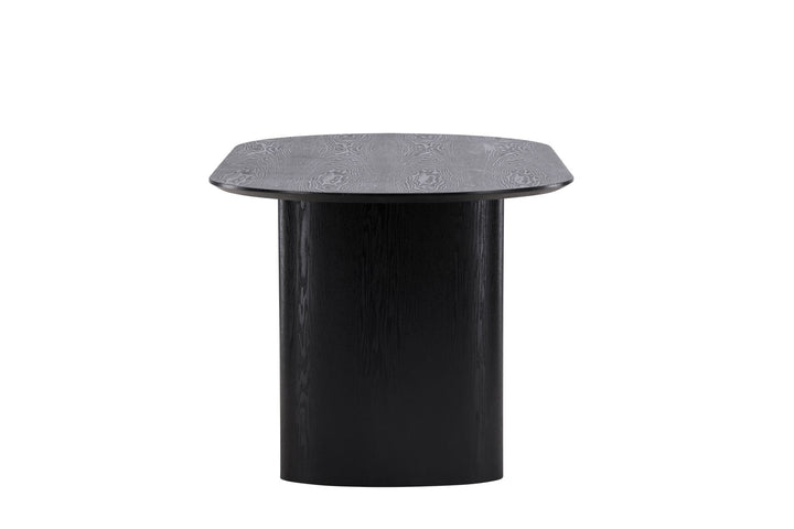 Venture Home Isolde Dining Table 180*75 - Black / Black MDF