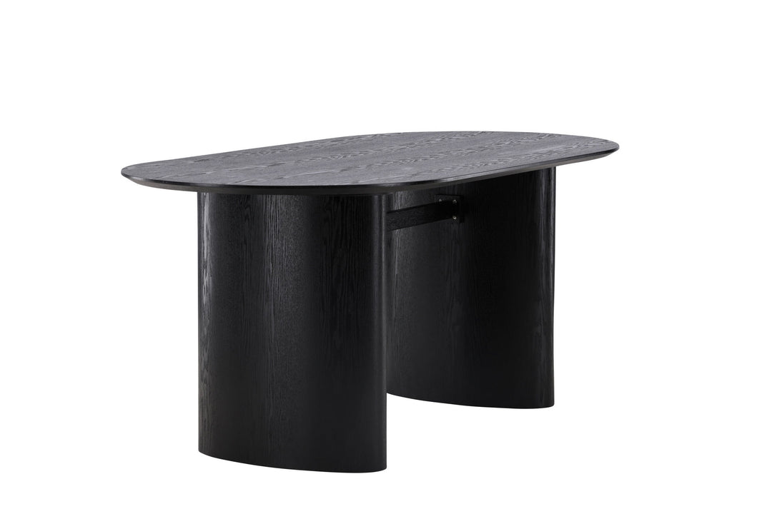 Venture Home Isolde Dining Table 180*75 - Black / Black MDF