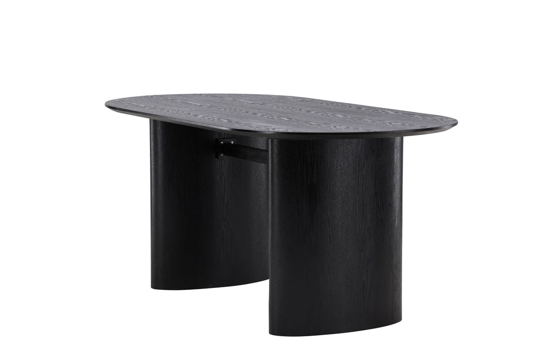 Venture Home Isolde Dining Table 180*75 - Black / Black MDF