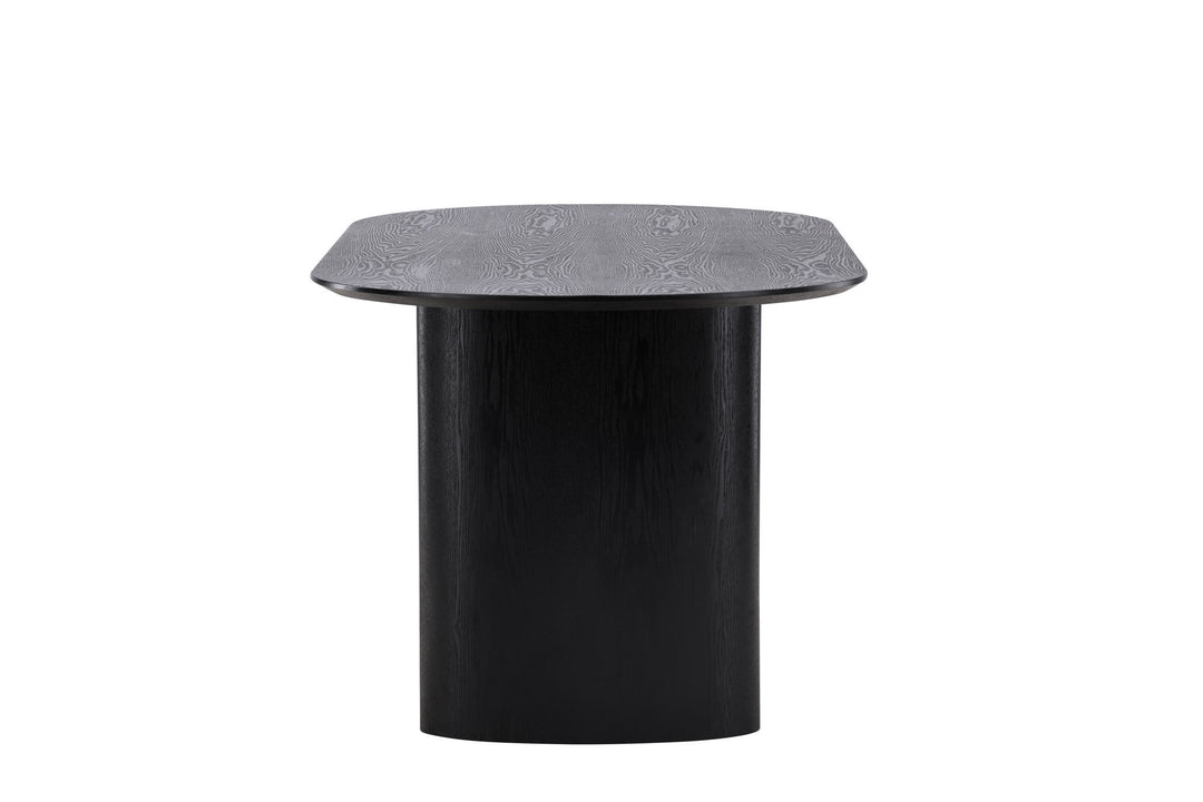 Venture Home Isolde Dining Table 180*75 - Black / Black MDF