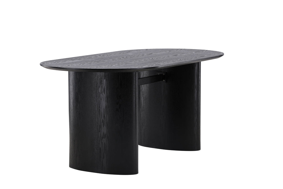 Venture Home Isolde Dining Table 180*75 - Black / Black MDF