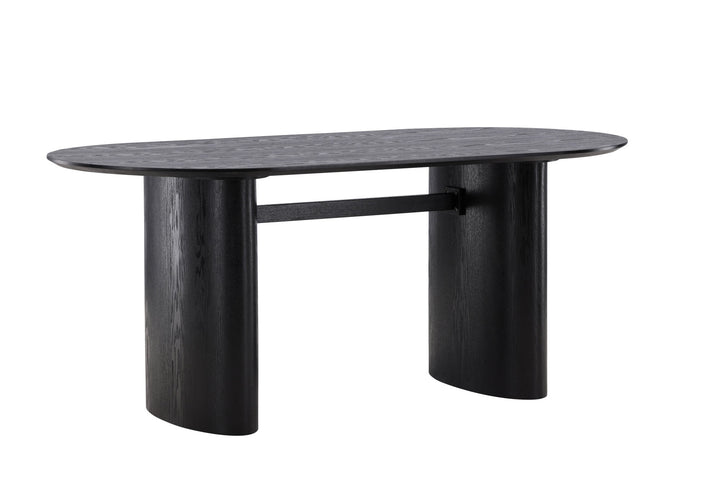 Venture Home Isolde Dining Table 180*75 - Black / Black MDF