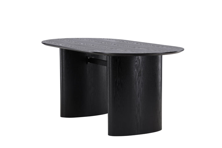 Venture Home Isolde Dining Table 180*75 - Black / Black MDF