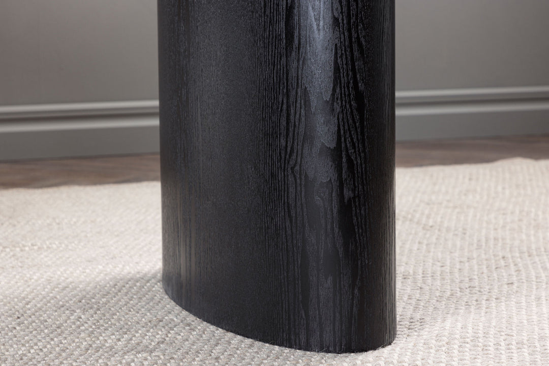 Venture Home Isolde Dining Table 180*75 - Black / Black MDF