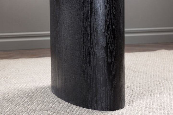 Venture Home Isolde Dining Table 180*75 - Black / Black MDF