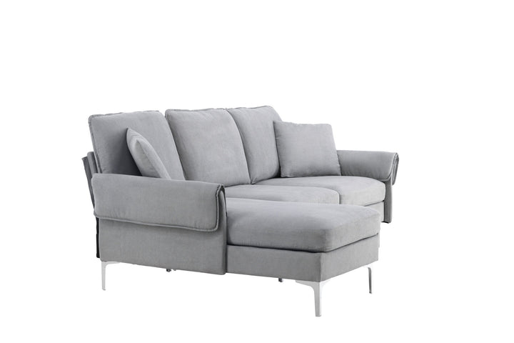 Venture Home Toulouse Sofa - Grey Fabric