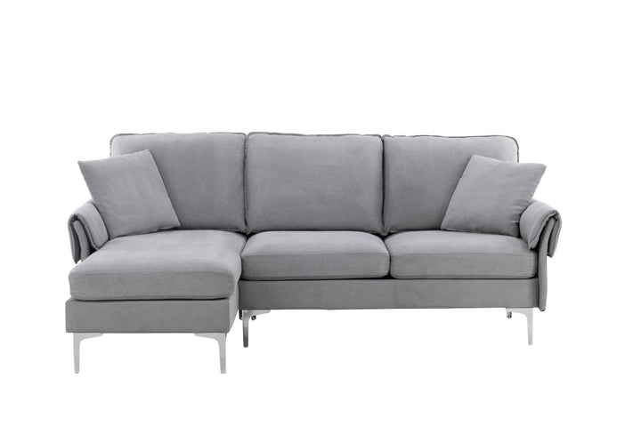 Venture Home Toulouse Sofa - Grey Fabric