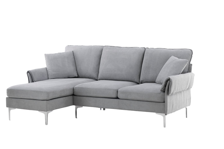 Venture Home Toulouse Sofa - Grey Fabric