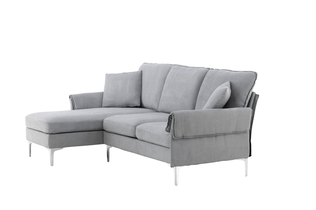 Venture Home Toulouse Sofa - Grey Fabric