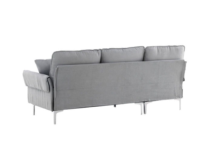 Venture Home Toulouse Sofa - Grey Fabric