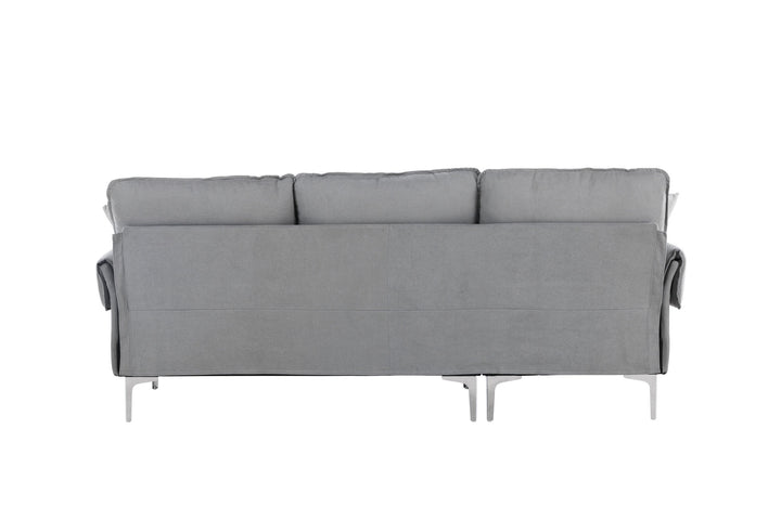 Venture Home Toulouse Sofa - Grey Fabric
