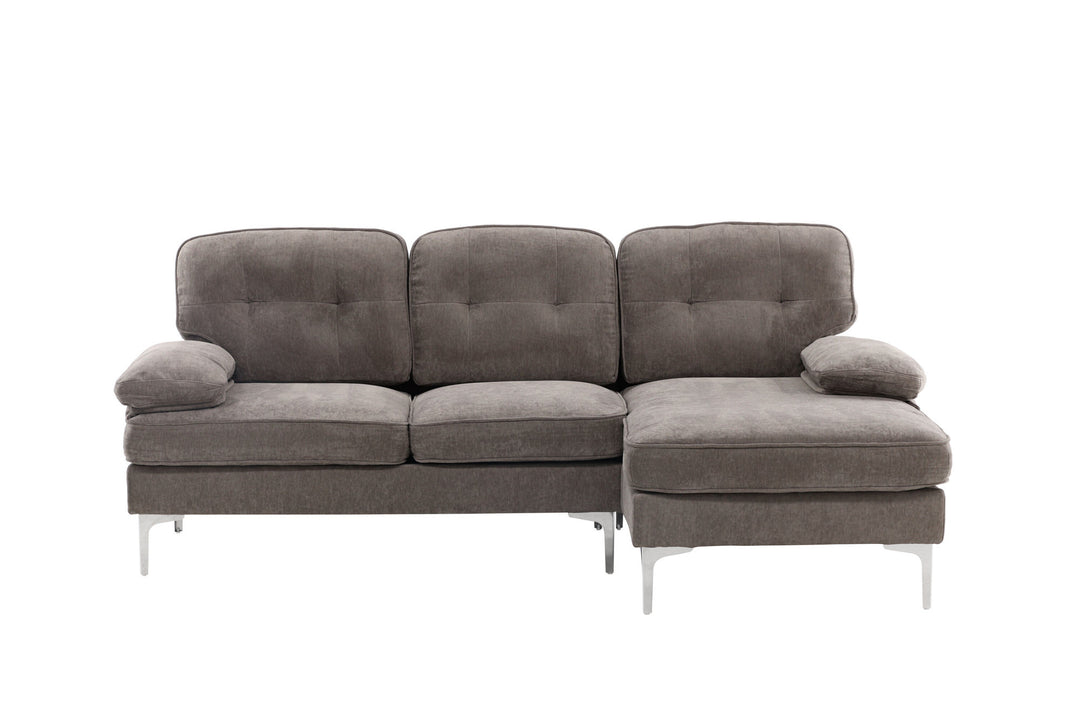 Venture Home Remis  Sofa - Light Grey  Fabric